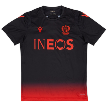 2020-21 Nice Macron Training Shirt - 8/10 - (S)