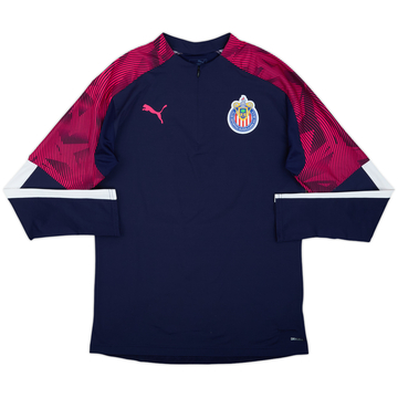 2019-20 Chivas Guadalajara Puma 1/4 Zip Training Top - 8/10 - (M)