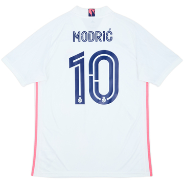 2020-21 Real Madrid Home Shirt Modric #10 - 9/10 - (L)