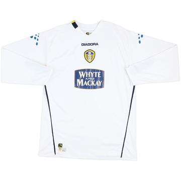 2004-05 Leeds United Home L/S Shirt - 8/10 - (S)