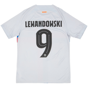 2022-23 Barcelona Third Shirt Lewandowski #9 - 9/10 - (M)