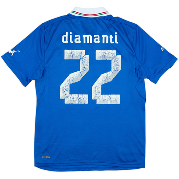 2012-13 Italy Home Shirt Diamanti #22 - 4/10 - (M)