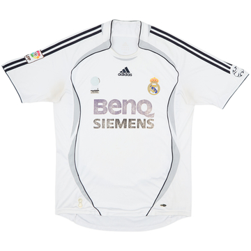 2006-07 Real Madrid Home Shirt - 4/10 - (L)