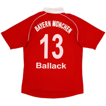 2005-06 Bayern Munich Home Shirt Ballack #13 - 5/10 - (XL.Boys)