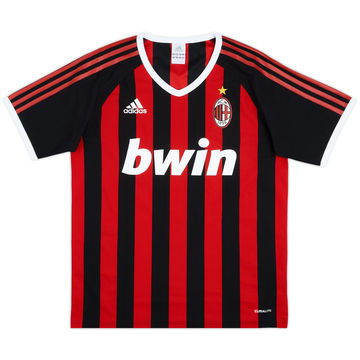 2009-10 AC Milan Basic Home Shirt - 10/10 - (S)