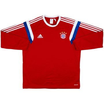 2014-15 Bayern Munich adidas Sweat Top - 6/10 - (XL)