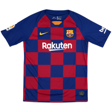 2019-20 Barcelona Home Shirt - 9/10 - (XL.Boys)