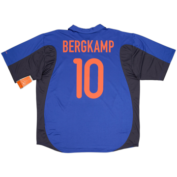 2000-02 Netherlands Away Shirt Bergkamp #10 (XXL)