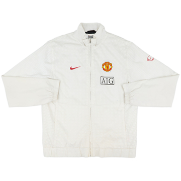 2009-10 Manchester United Nike Track Jacket - 8/10 - (L)