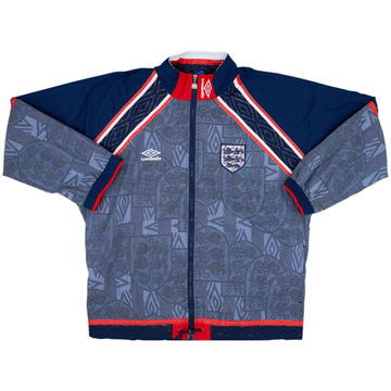 1993-95 England Umbro Track Jacket - 7/10 - (L)