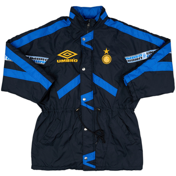 1997-98 Inter Milan Umbro Bench Coat - 10/10 - (L)