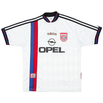 1996-98 Bayern Munich Away Shirt - 8/10 - (XL.Boys)