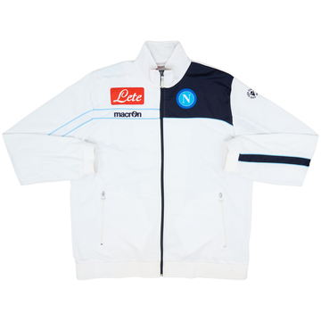2011-12 Napoli Macron Track Jacket - 7/10 - (XL)