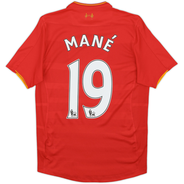 2016-17 Liverpool Home Shirt Mane #19 - 8/10 - (XL.Boys)