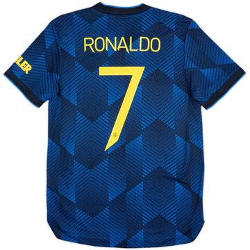 2021-22 Manchester United Authentic Third Shirt Ronaldo #7 - 8/10 - (M)