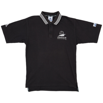 1998 France 98 Coupe Du Monde Polo Shirt - 8/10 - (M)