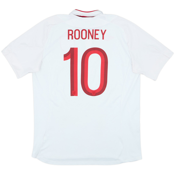 2012-13 England Home Shirt Rooney #10 - 6/10 - (L)