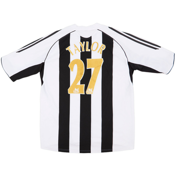 2005-07 Newcastle Home Shirt Taylor #27 - 5/10 - (L)