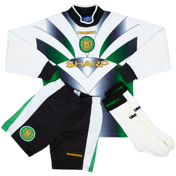 1996-97 Manchester United GK Full Kit - 7/10 - (L.Boys)