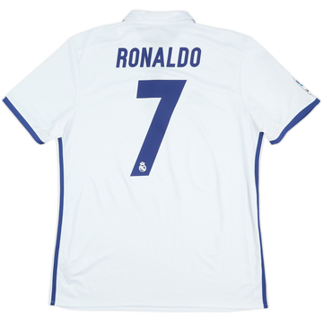 2016-17 Real Madrid Home Shirt Ronaldo #7 - 6/10 - (L)
