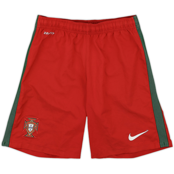 2016-18 Portugal Home Shorts - 9/10 - (S)