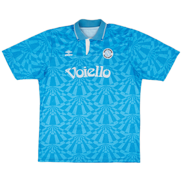 1991-93 Napoli Match Issue Home Shirt #16