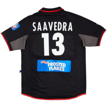 2001 Dallas Burn Match Issue Third Shirt Saavedra #13