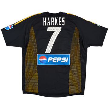 2002 Columbus Crew Match Issue Away Shirt Harkes #7