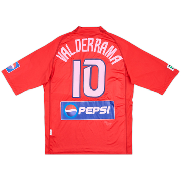 2001 Colorado Rapids Match Issue Fourth Shirt Valderrama #10