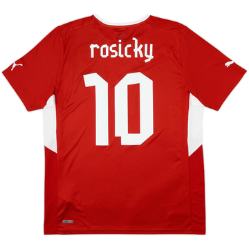2012-13 Czech Republic Home Shirt Rosicky #10 - 6/10 - (XL)