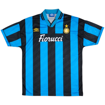 1994-95 Inter Milan Match Issue Home Shirt #4