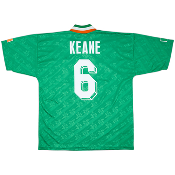 1994 Ireland Home Shirt Keane #6 - 7/10 - (M/L)