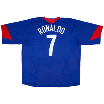 2005-06 Manchester United Away Shirt Ronaldo #7 - 9/10 - (3XL)