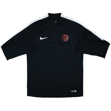 2016-17 Paris Saint-Germain Nike 1/4 Zip Drill Top - 5/10 - (L)