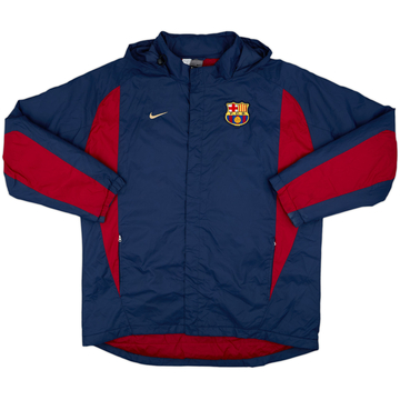 2002-03 Barcelona Nike Padded Bench Coat - 8/10 - (L)