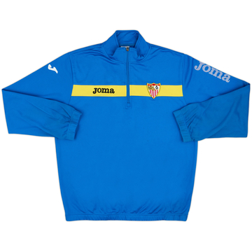 2010-11 Sevilla Joma 1/4 Zip Drill Top - 7/10 - (M)