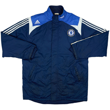 2007-08 Chelsea adidas Padded Bench Coat - 6/10 - (L/XL)