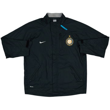 2008-09 Inter Milan Nike Hooded Rain Jacket - 6/10 - (L)