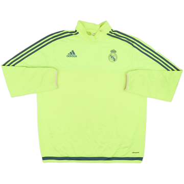 2015-16 Real Madrid adidas 1/4 Zip Drill Top - 6/10 - (XL)