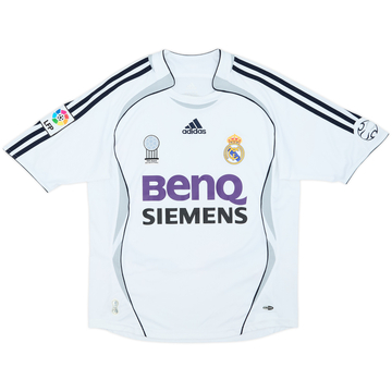 2006-07 Real Madrid Home Shirt - 10/10 - (L.Boys)