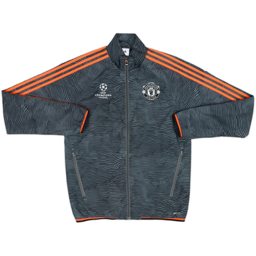 2015-16 Manchester United CL adidas Track Jacket - 8/10 - (S)