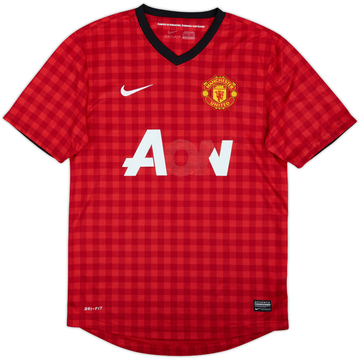 2012-13 Manchester United Home Shirt - 4/10 - (S)
