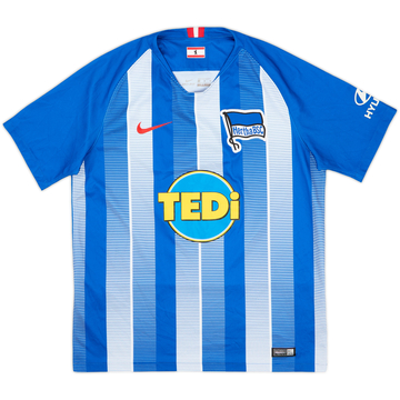 2018-19 Hertha Berlin Home Shirt - 8/10 - (M)
