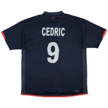 2006-07 Paris Saint-Germain Home Shirt Cedric #9 - 6/10 - (XXL)