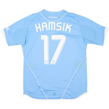 2007-08 Napoli Home Shirt Hamsik #17 - 4/10 - (XL)