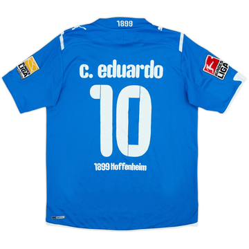 2009-11 TSG Hoffenheim Home Shirt C. Eduardo #10 - 6/10 - (M)