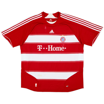 2007-08 Bayern Munich Home Shirt - 4/10 - (3XL)