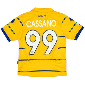 2011-12 Parma Third Shirt Cassano #99 - 7/10 - (S)
