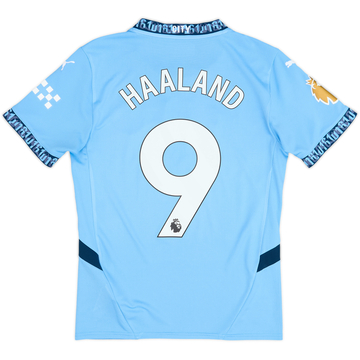 2024-25 Manchester City Home Shirt Haaland #9 - 10/10 - (S)