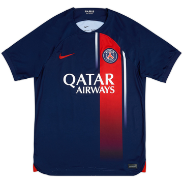 2023-24 Paris Saint-Germain Home Shirt - 7/10 - (M)